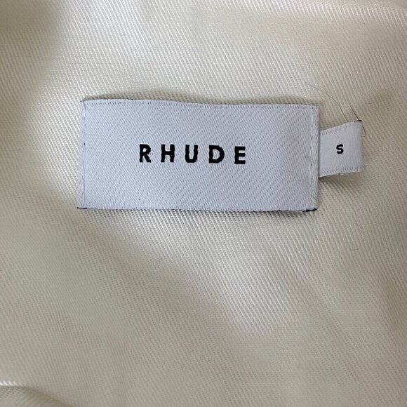 Rhude Palmas Snap Front Tropical Print Shirt - Picture 6 of 12
